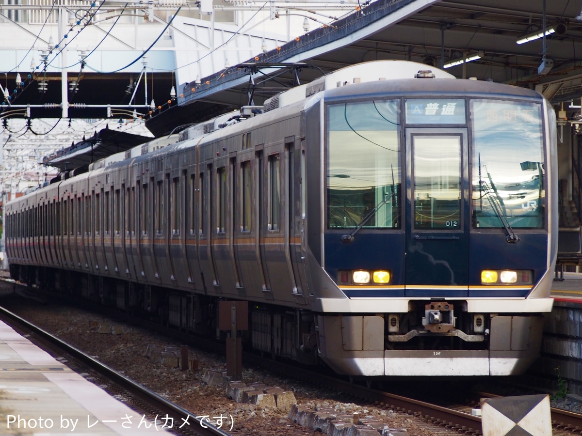 JR西日本 網干総合車両所明石支所 321系 D12