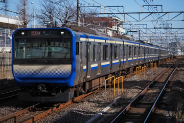  系 新検見川駅付近