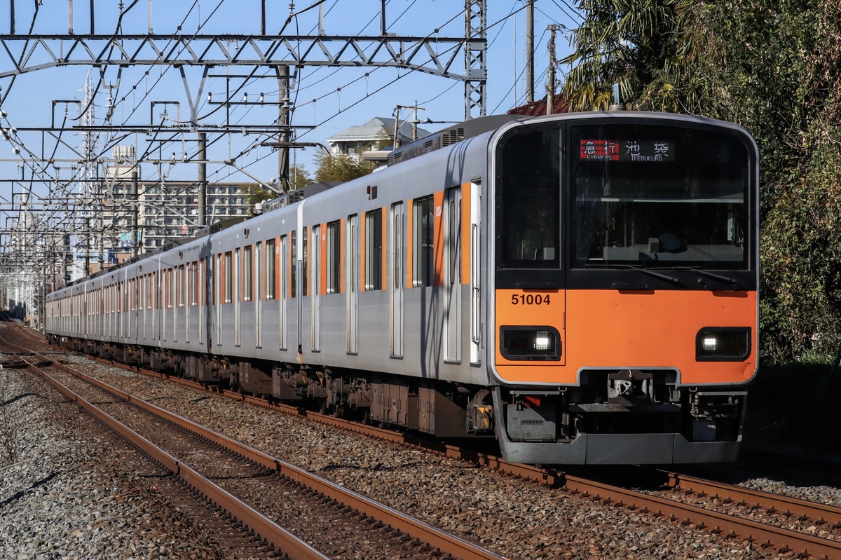 東武鉄道 森林公園検修区 50000系 51004F