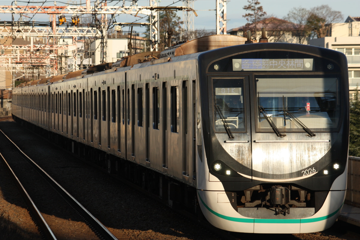 東急電鉄 長津田検車区 2020系 2126F