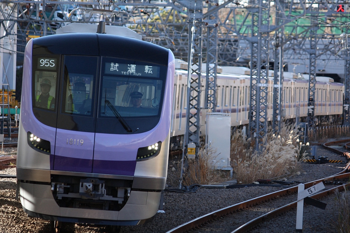 東京メトロ 鷺沼検車区 18000系 18119F
