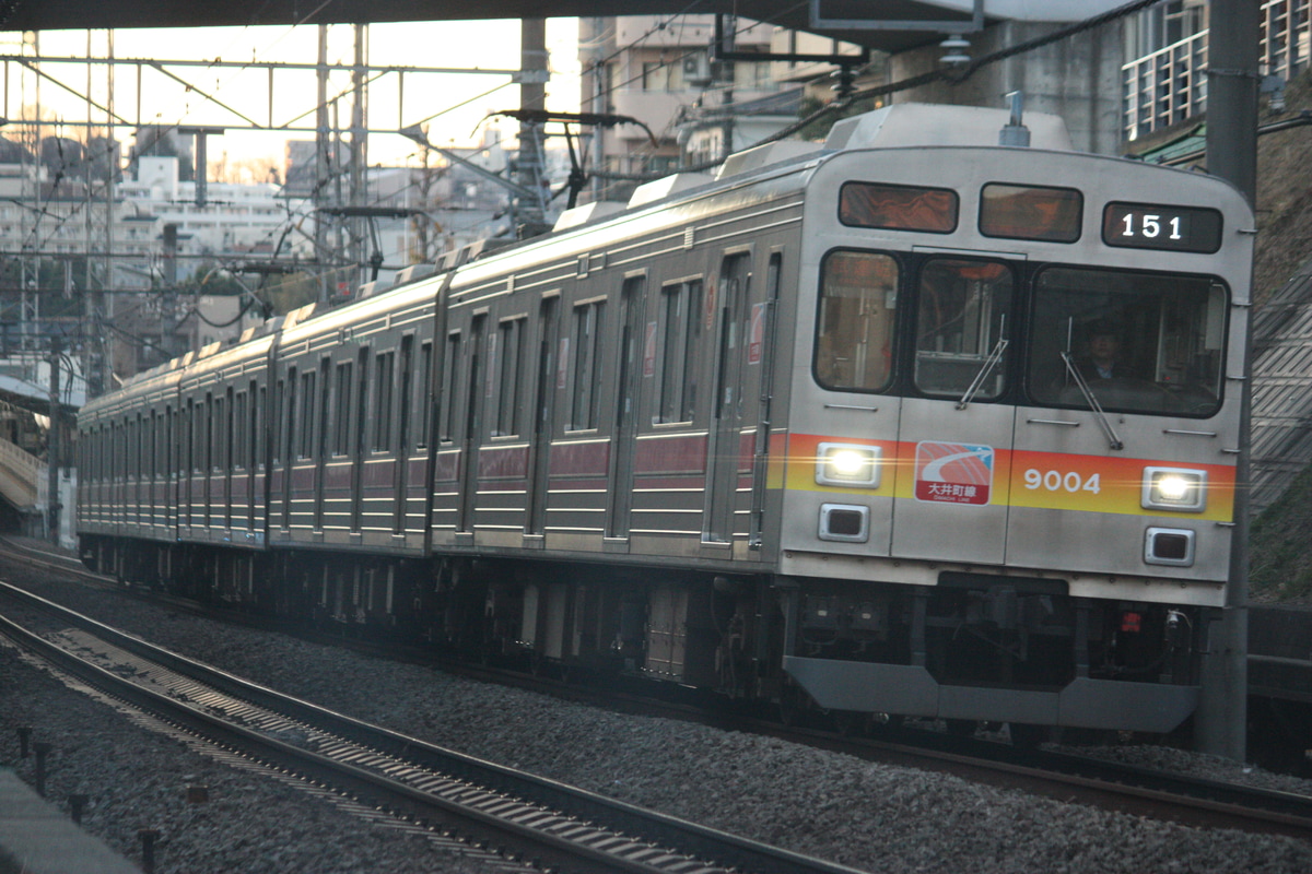 東急電鉄 長津田検車区 9000系 9004F