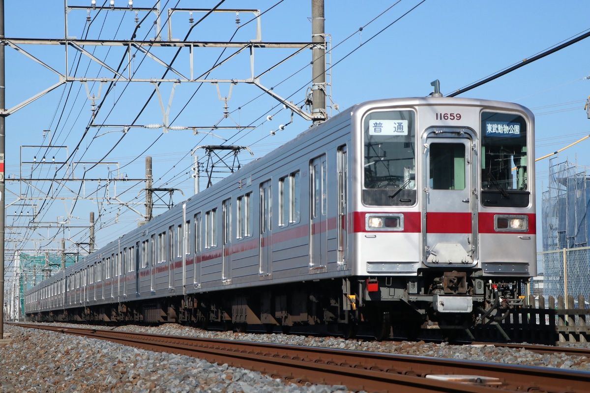 東武鉄道  10030系 11659F
