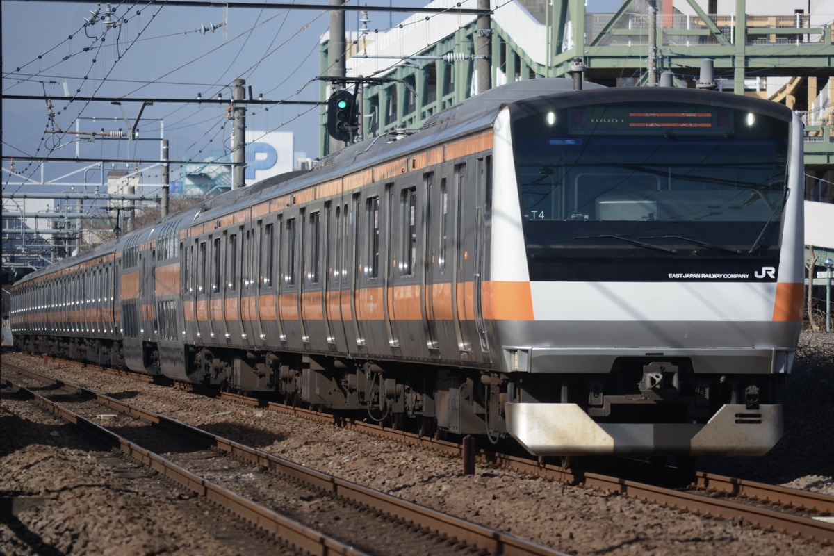 JR東日本 豊田車両センター本区 E233系 トタT4編成