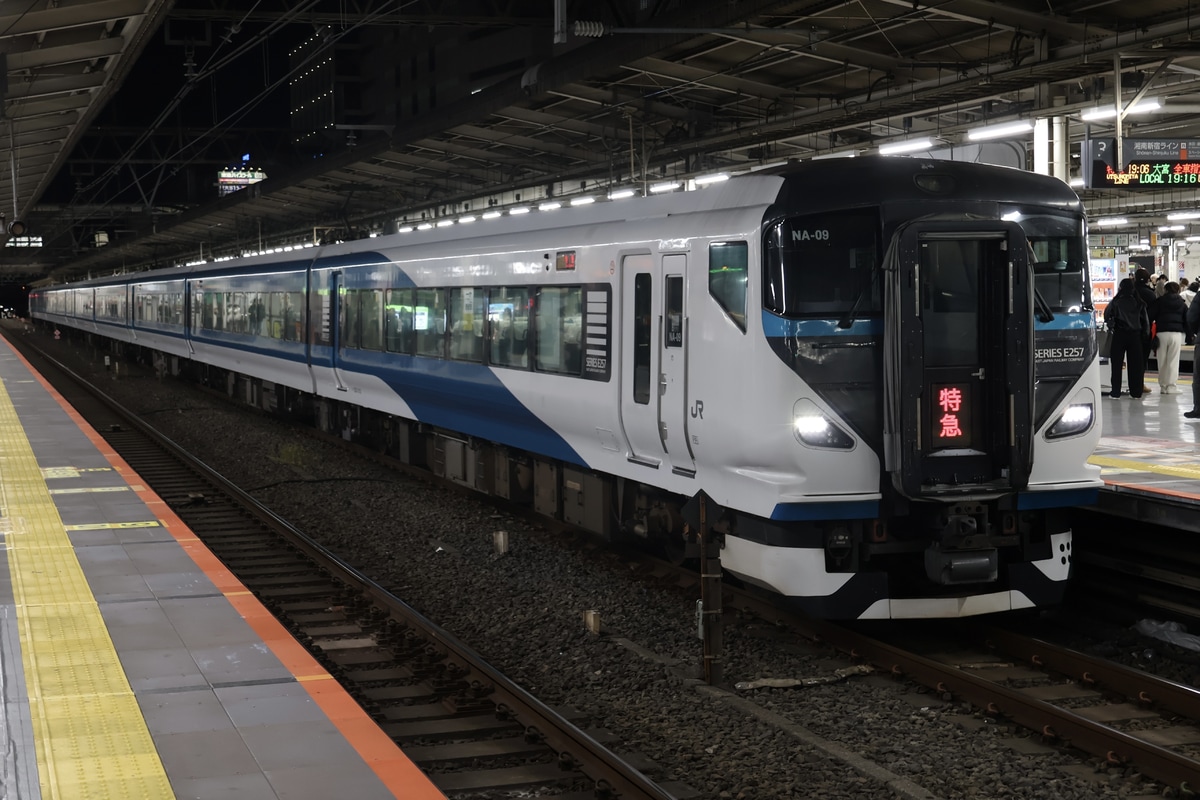 JR東日本 大宮総合車両センター東大宮センター E257系 オオNA-09編成
