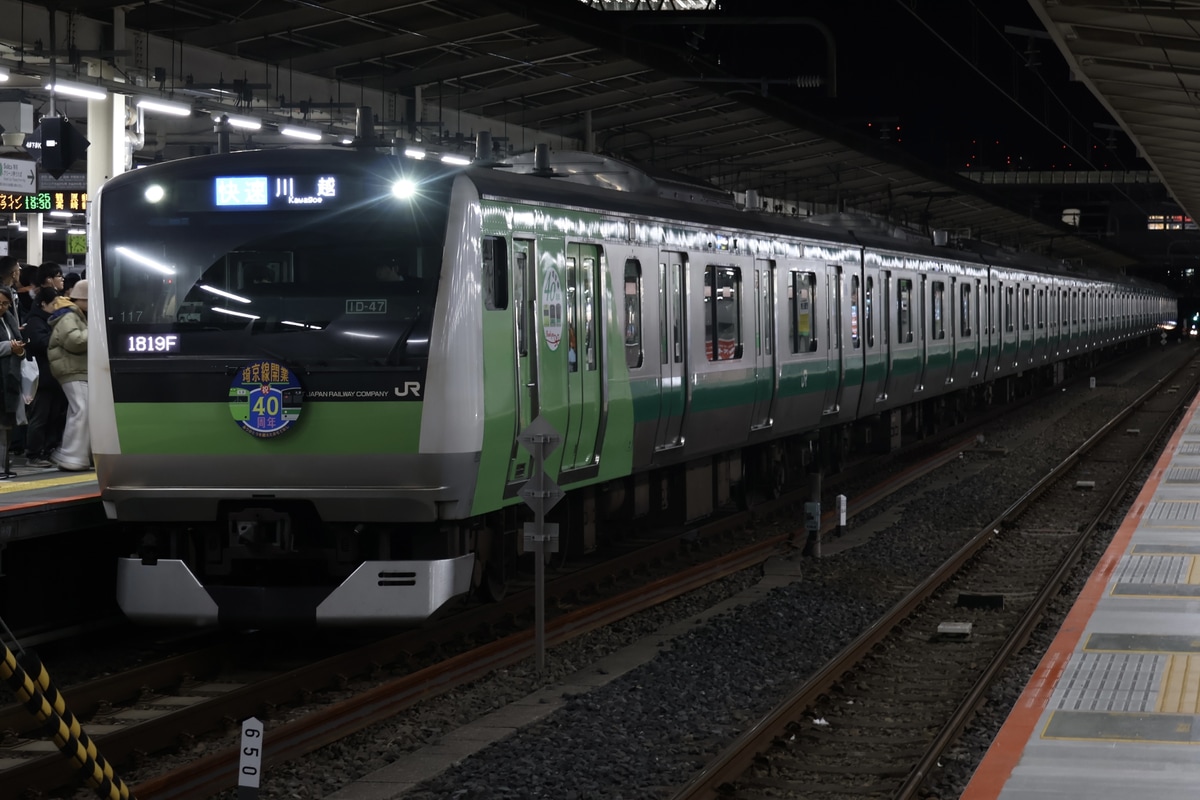 JR東日本 川越車両センター E233系 ハエ117編成