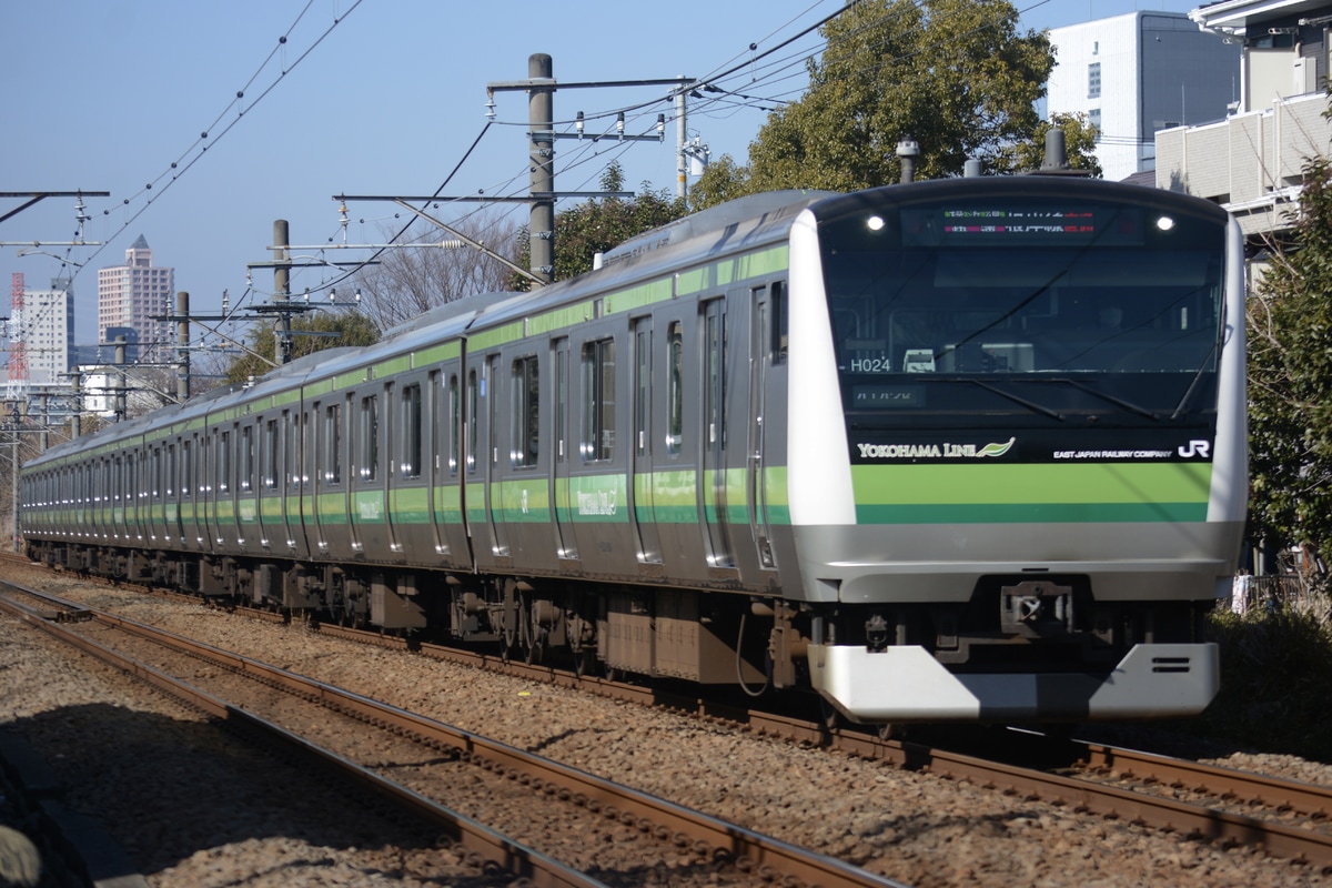 JR東日本 鎌倉車両センター本所 E233系 クラH024編成