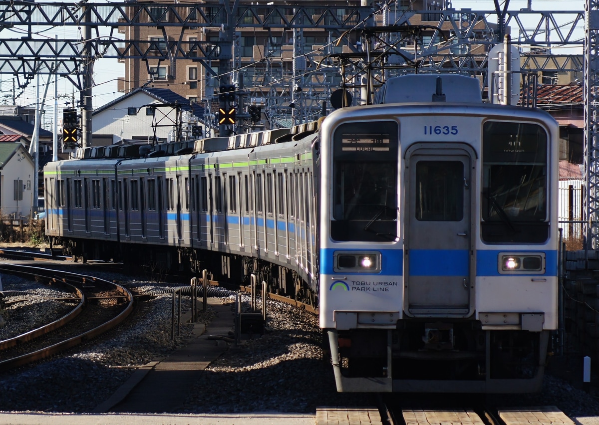 東武鉄道 南栗橋車両管区七光台支所 10030系 11635F