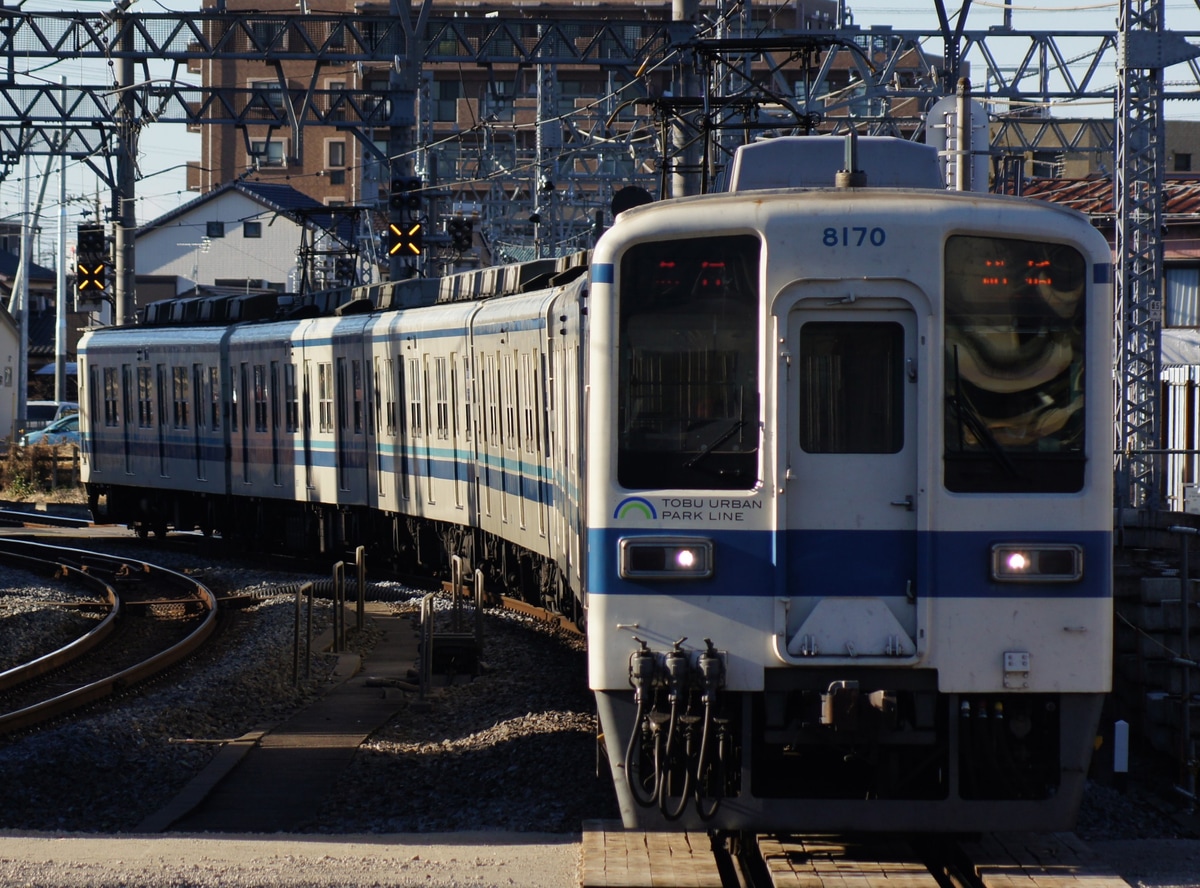 東武鉄道 南栗橋車両管区七光台支所 8000系 8170F