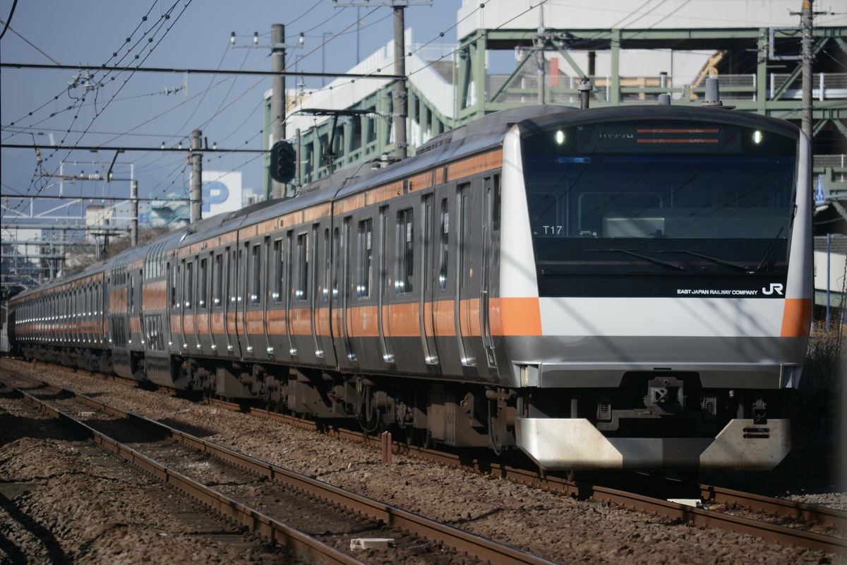 JR東日本 豊田車両センター本区 E233系 トタT17編成