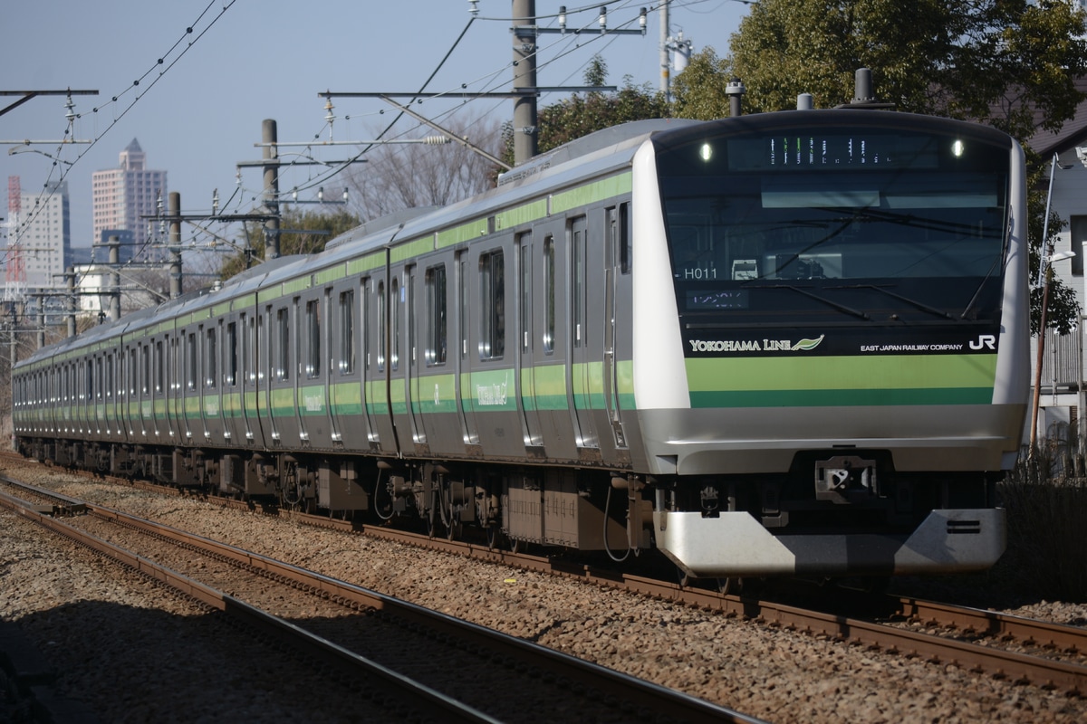 JR東日本 鎌倉車両センター本所 E233系 クラH011編成