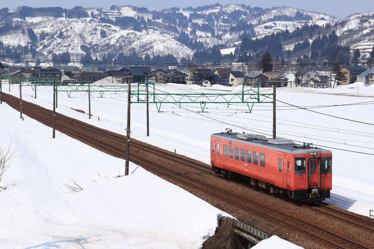 JR東日本 郡山総合車両センター郡山派出所 キハ110 135