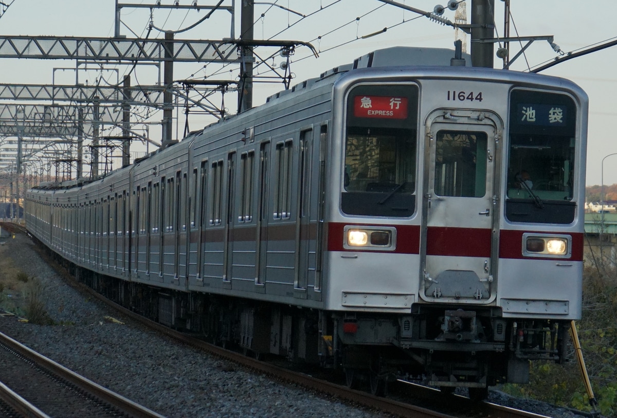 東武鉄道 森林公園検修区 10030系 11644F