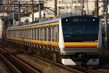 JR東日本E233系ナハN5編成を尻手駅で撮影した画像