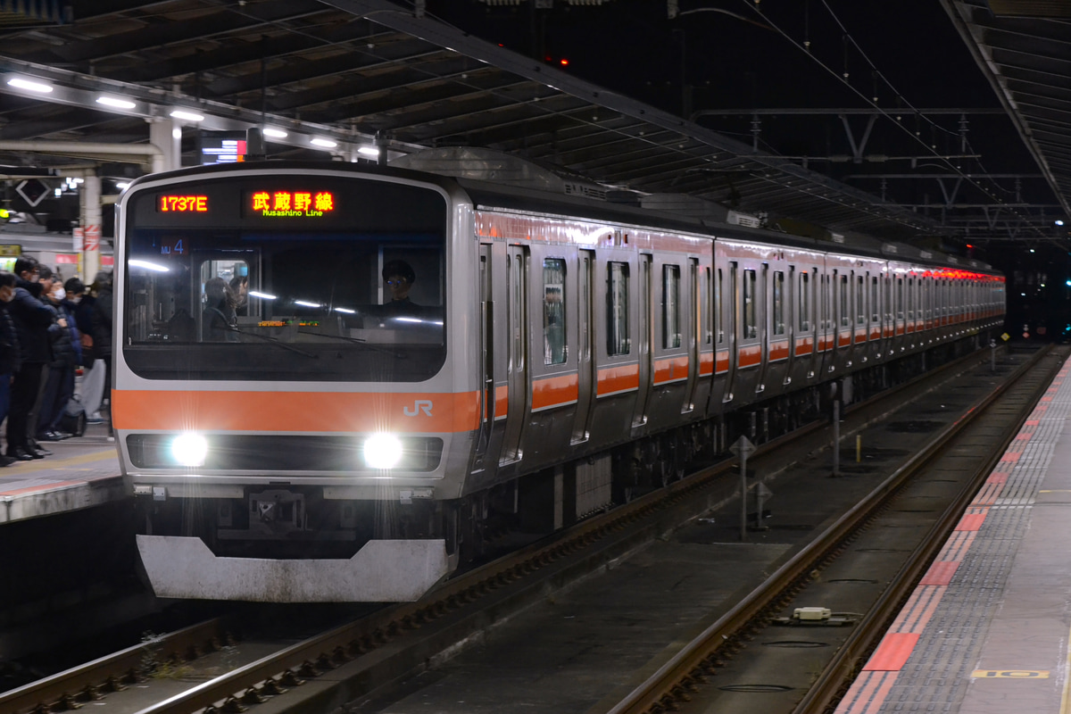 JR東日本 京葉車両センター E231系 ケヨMU4編成