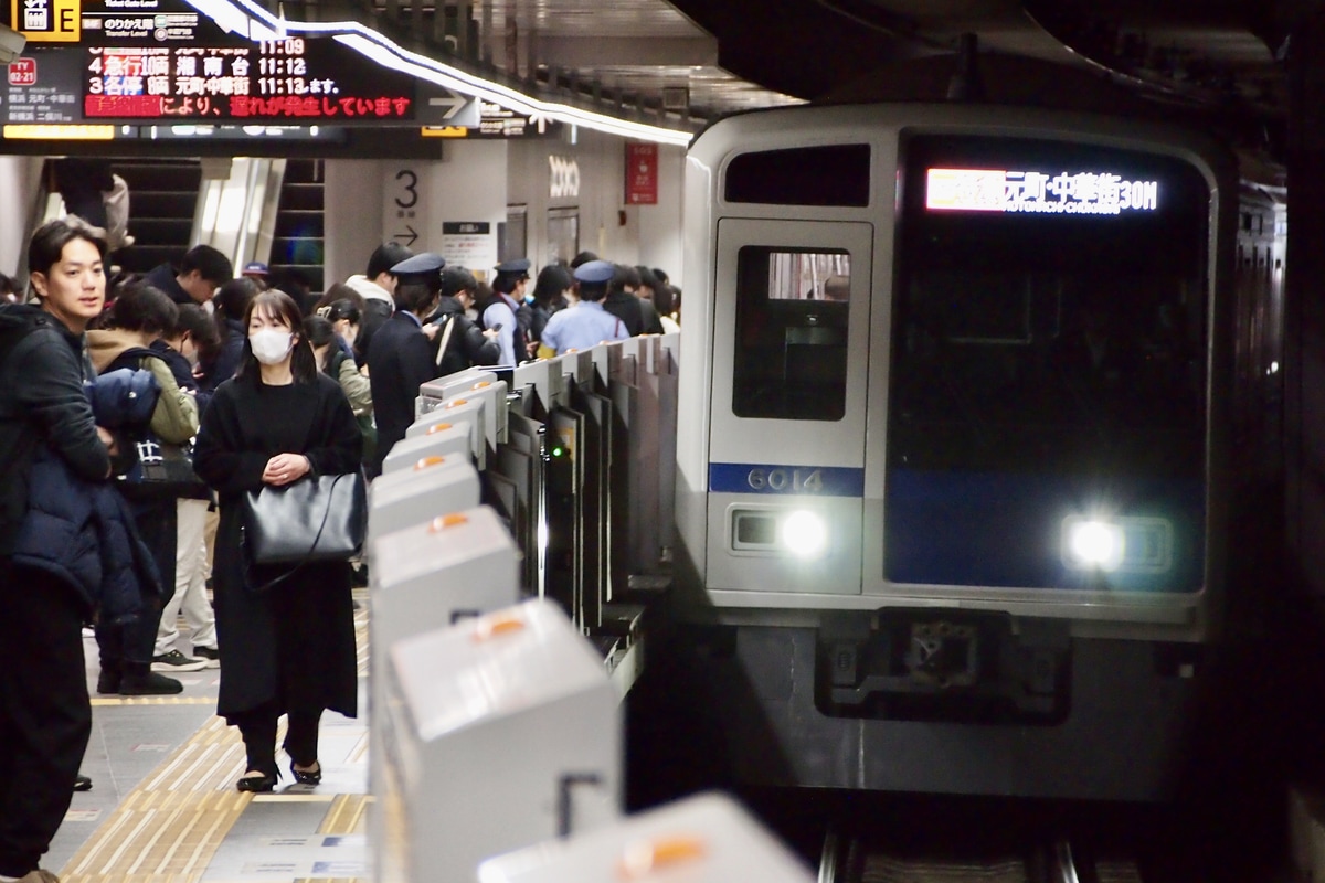 西武鉄道 池袋線車両所小手指車両基地 6000系 6114F