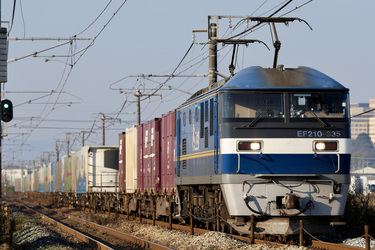 JR貨物 吹田機関区 EF210 335