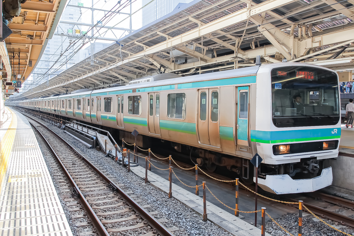 JR東日本  E231系 マト108編成