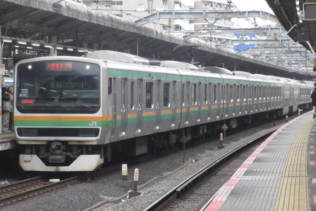 JR東日本  E231系 コツK-17編成