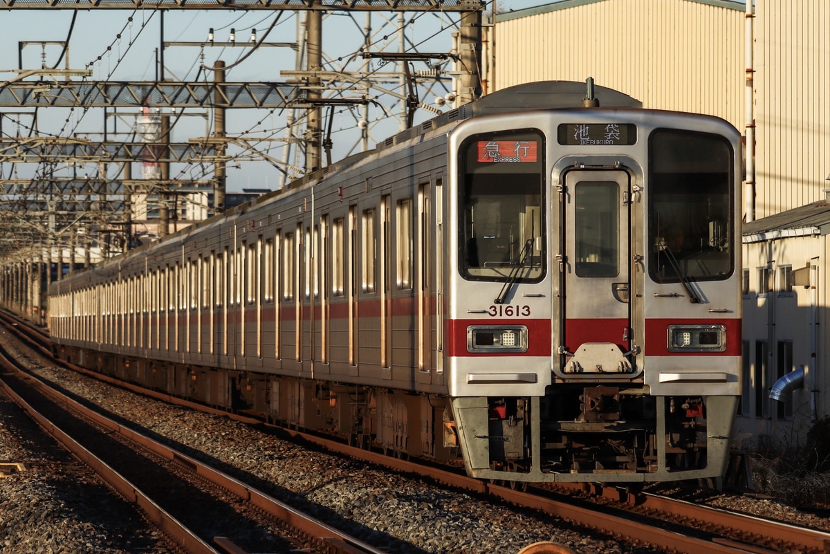 東武鉄道 森林公園検修区 30000系 31613F