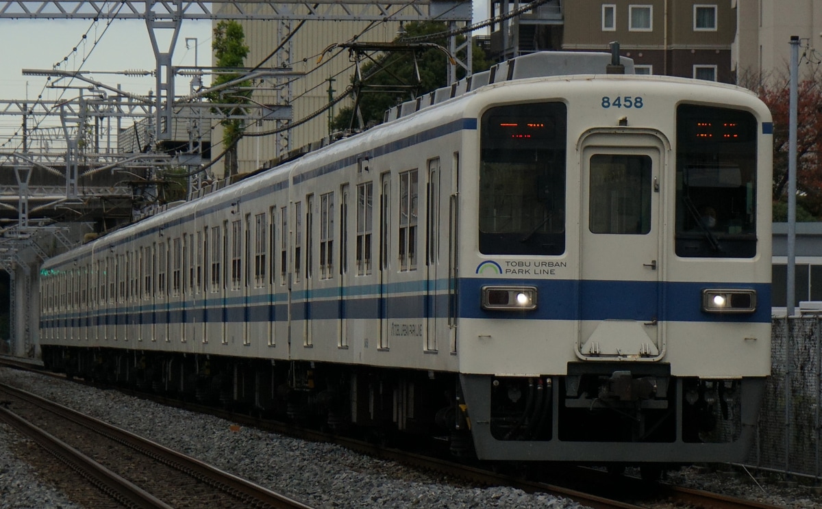 東武鉄道 南栗橋車両管区七光台支所 8000系 8158F