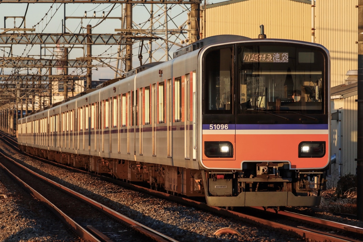 東武鉄道 森林公園検修区 50090系 51096F
