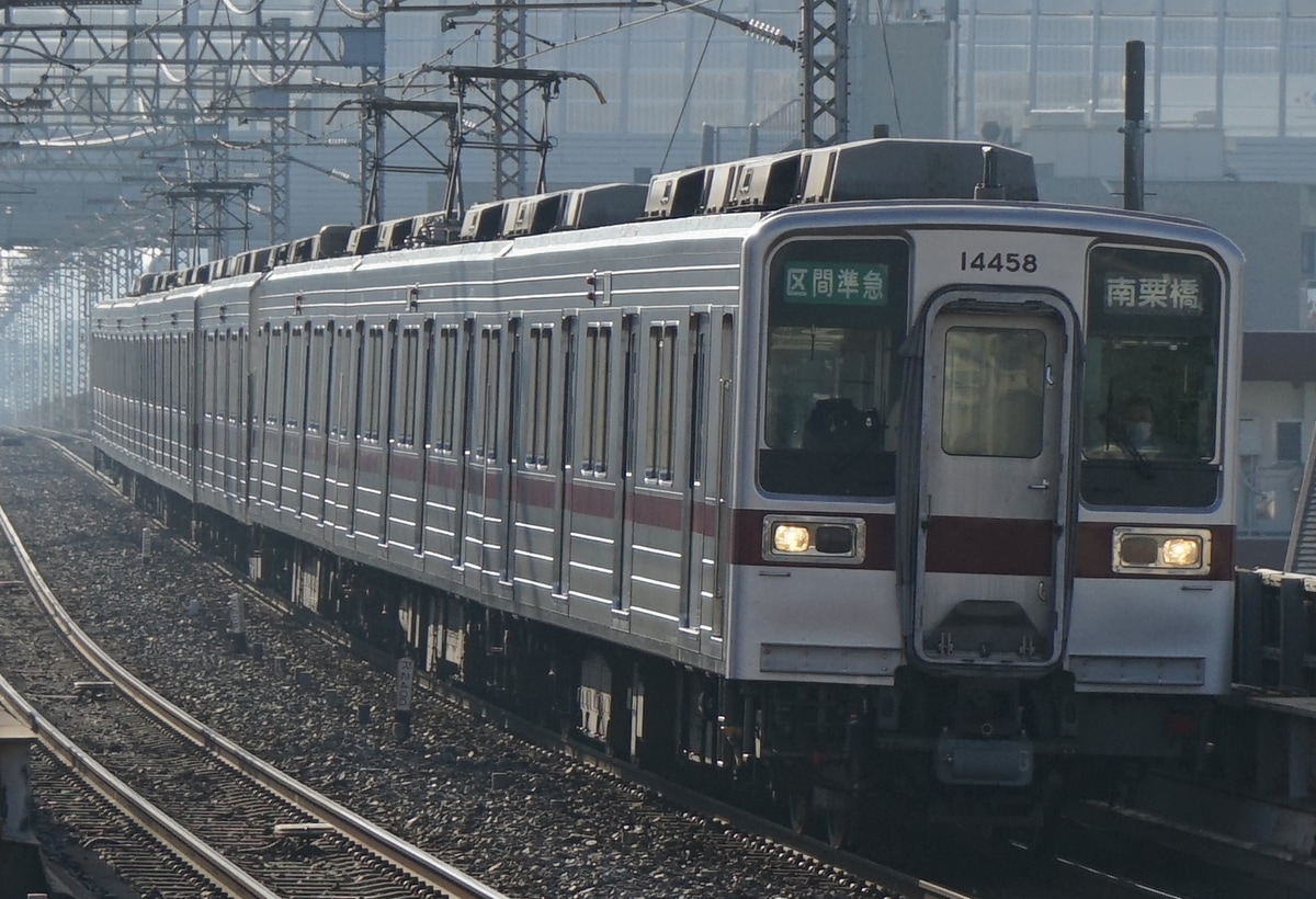 東武鉄道 南栗橋車両管区春日部支所 10030系 11458F
