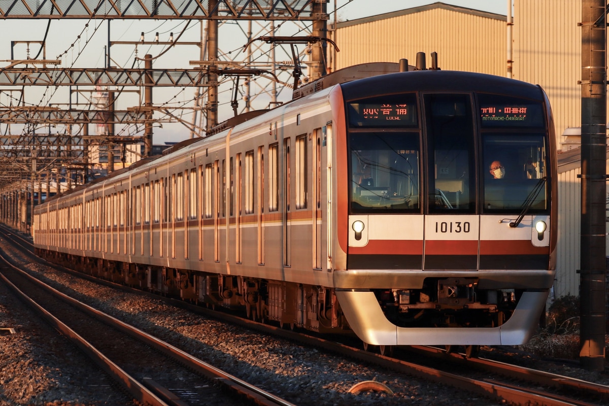 東京メトロ 和光検車区 10000系 10130F