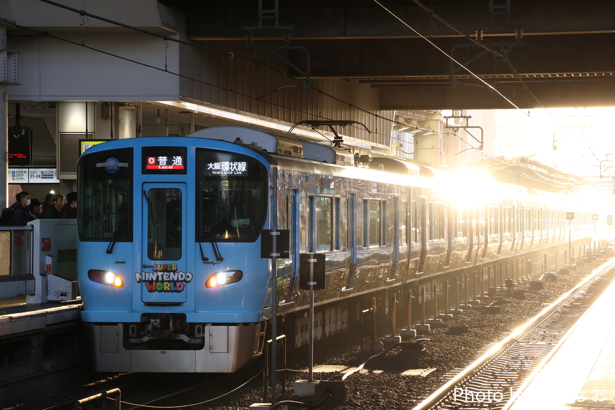 JR西日本 吹田総合車両所森ノ宮支所 323系 LS15編成