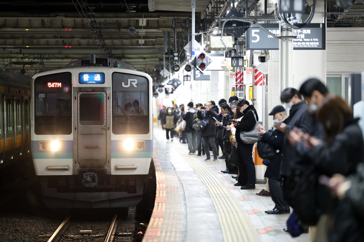 JR東日本 長野総合車両センター 211系 ナノN602編成