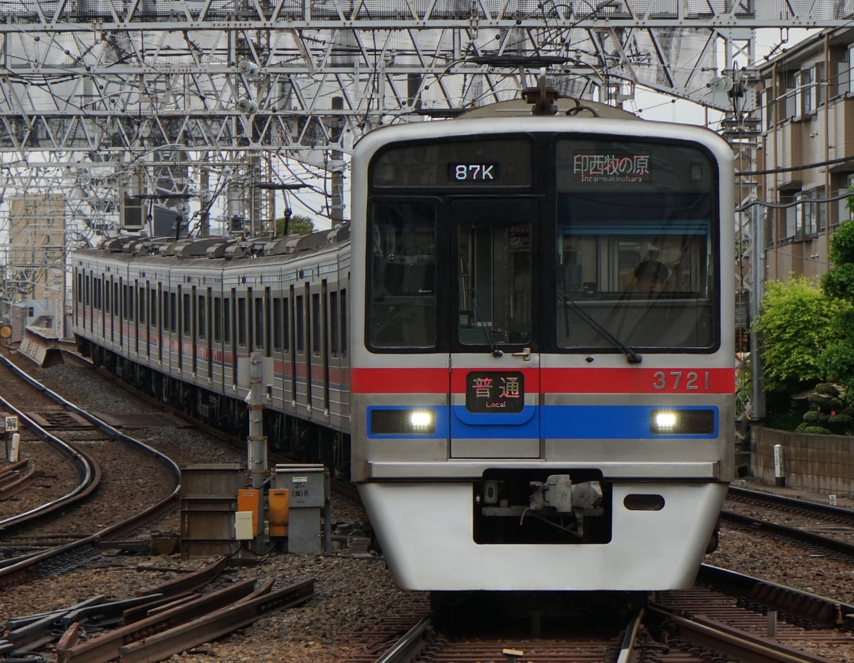 京成電鉄 宗吾車両基地 3700形 3728F