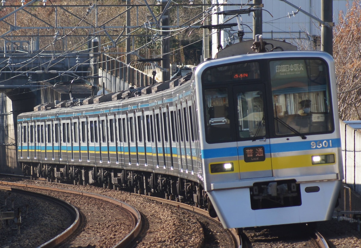 千葉ニュータウン鉄道 印旛車両基地 9800形 9808F
