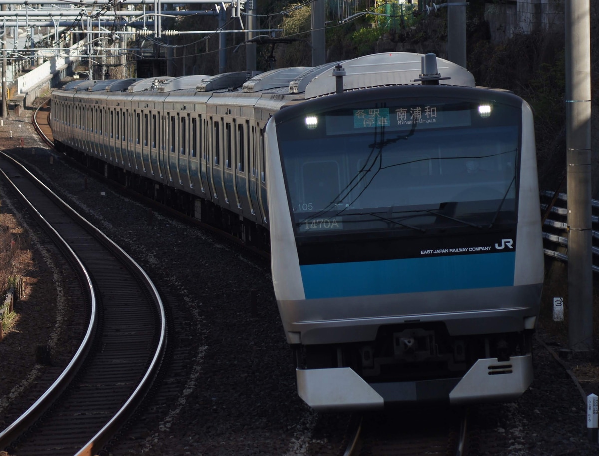 JR東日本 さいたま車両センター E233系 サイ105編成