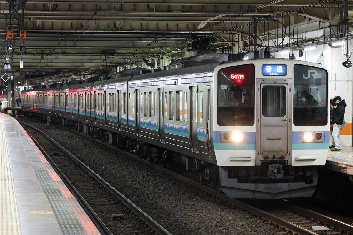 JR東日本 長野総合車両センター 211系 ナノN611編成