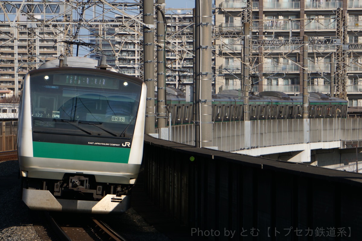 JR東日本 川越車両センター E233系 ハエ122編成