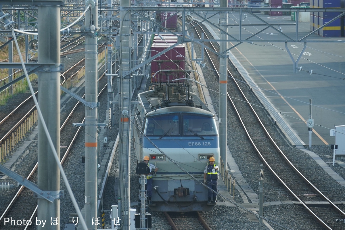 JR貨物 吹田機関区 EF66 125