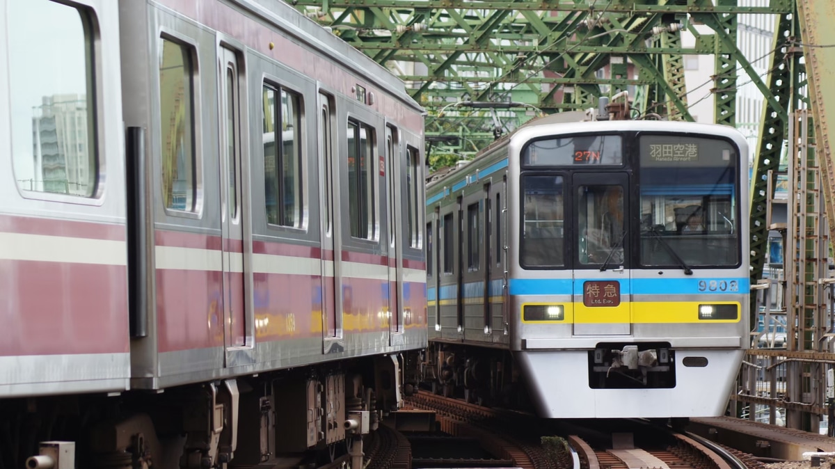 千葉ニュータウン鉄道 印旛車両基地 9800形 9808F