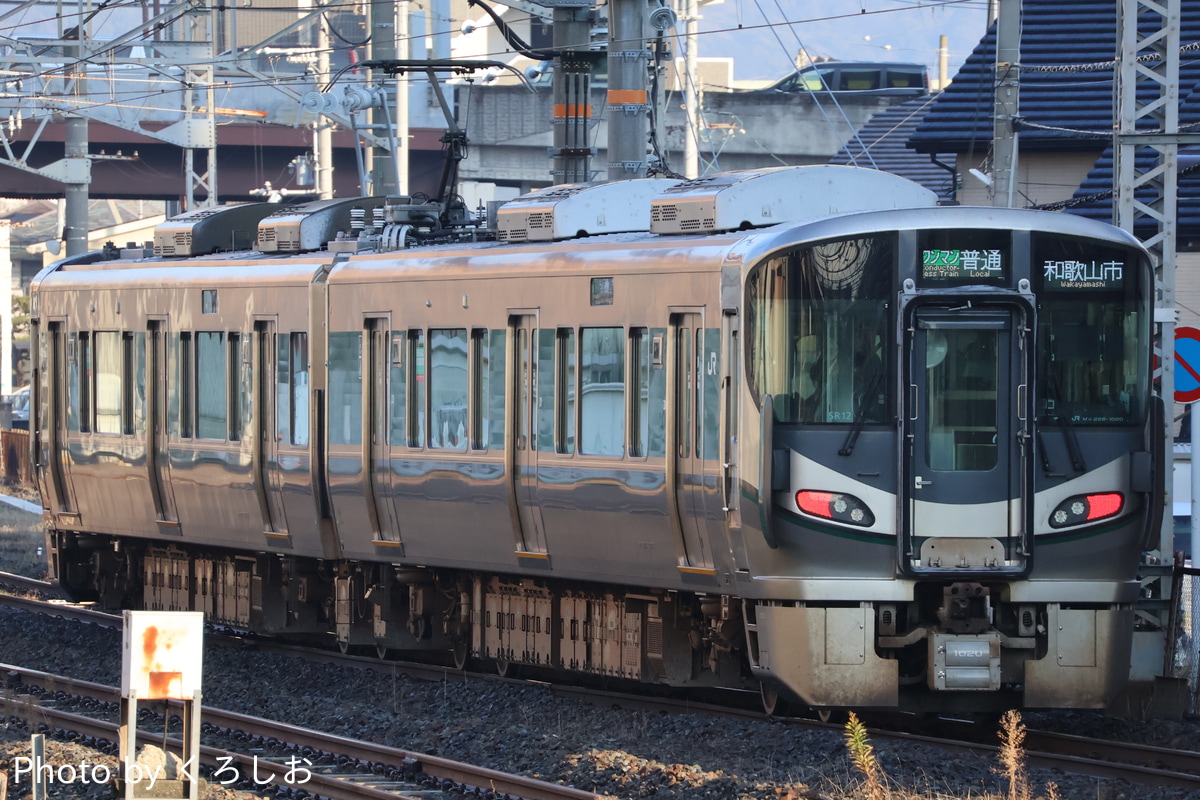 JR西日本 吹田総合車両所新在家派出所 227系 SR12編成
