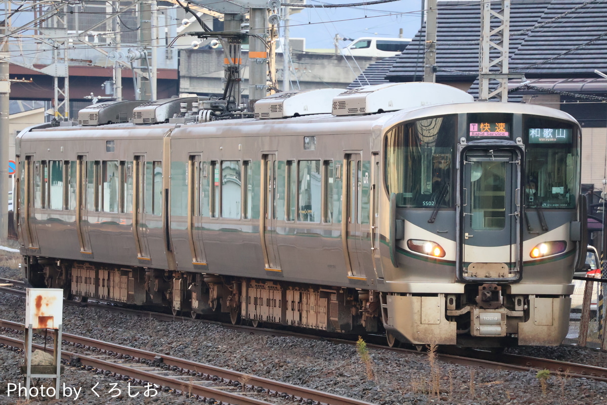 JR西日本 吹田総合車両所新在家派出所 227系 SS02編成