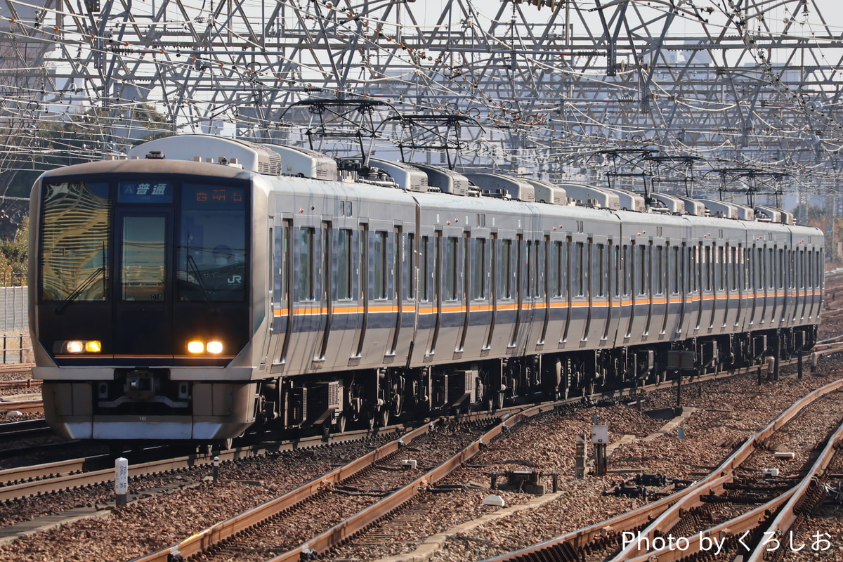 JR西日本 網干総合車両所明石支所 321系 D16編成