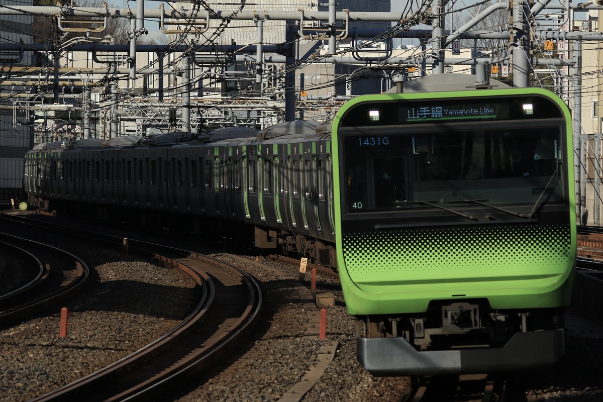 JR東日本 東京総合車両センター本区 E235系 トウ40編成