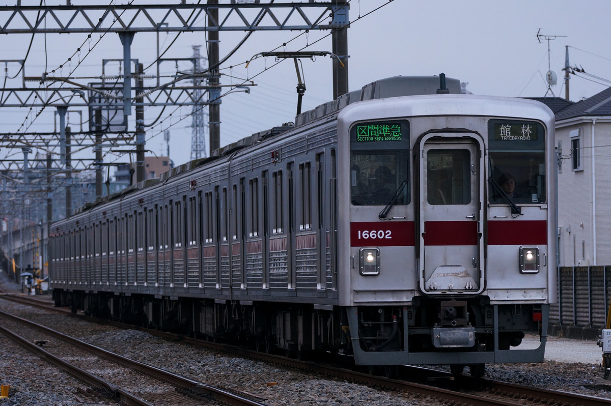 東武鉄道 南栗橋車両管区春日部支所 10000型 11602F