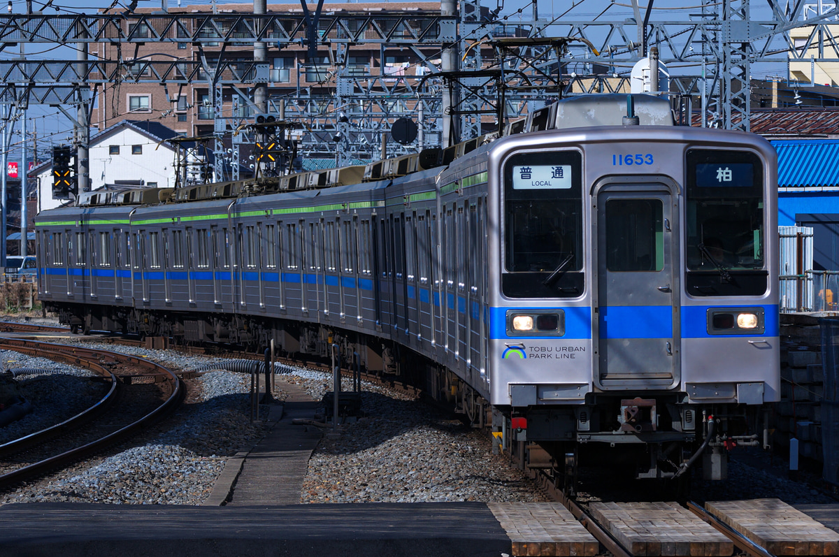 東武鉄道 南栗橋車両管区七光台支所 10030型 11653F