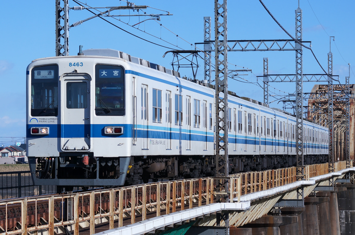 東武鉄道 南栗橋車両管区七光台支所 8000系 8163F