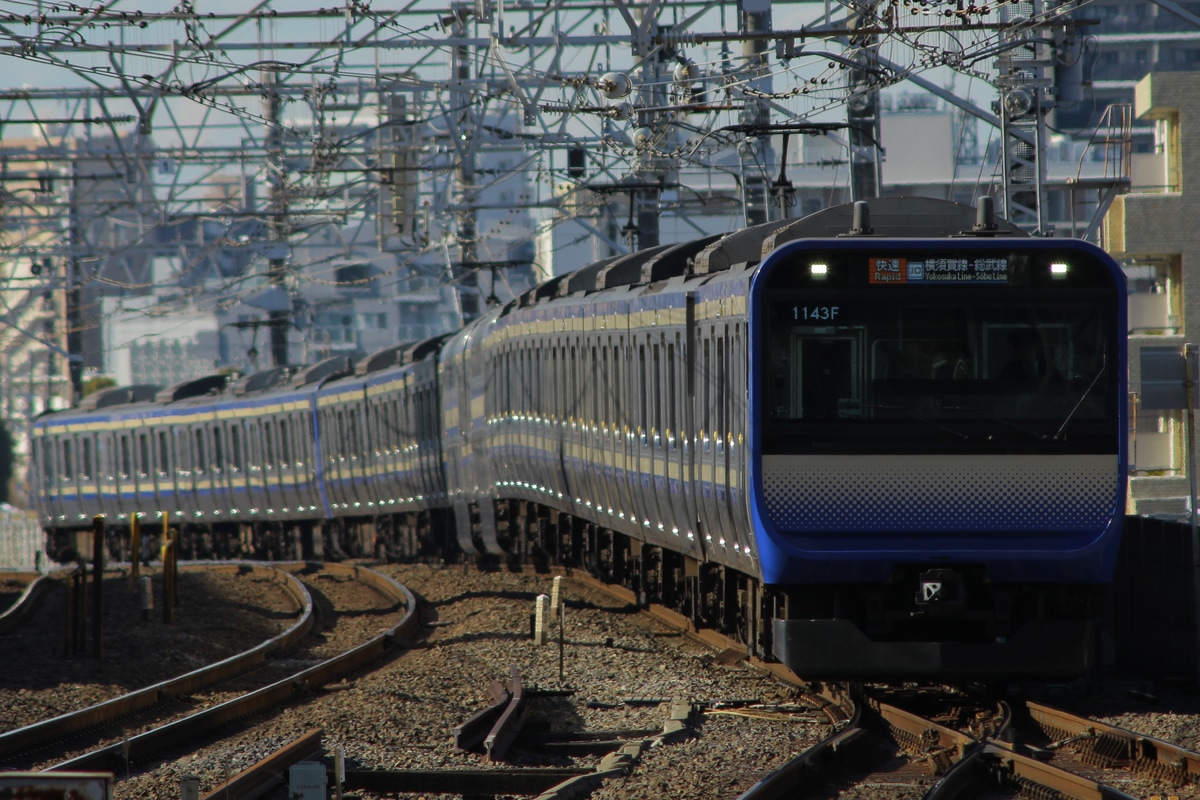 JR東日本 鎌倉車両センター本所 E235系 クラF-22編成