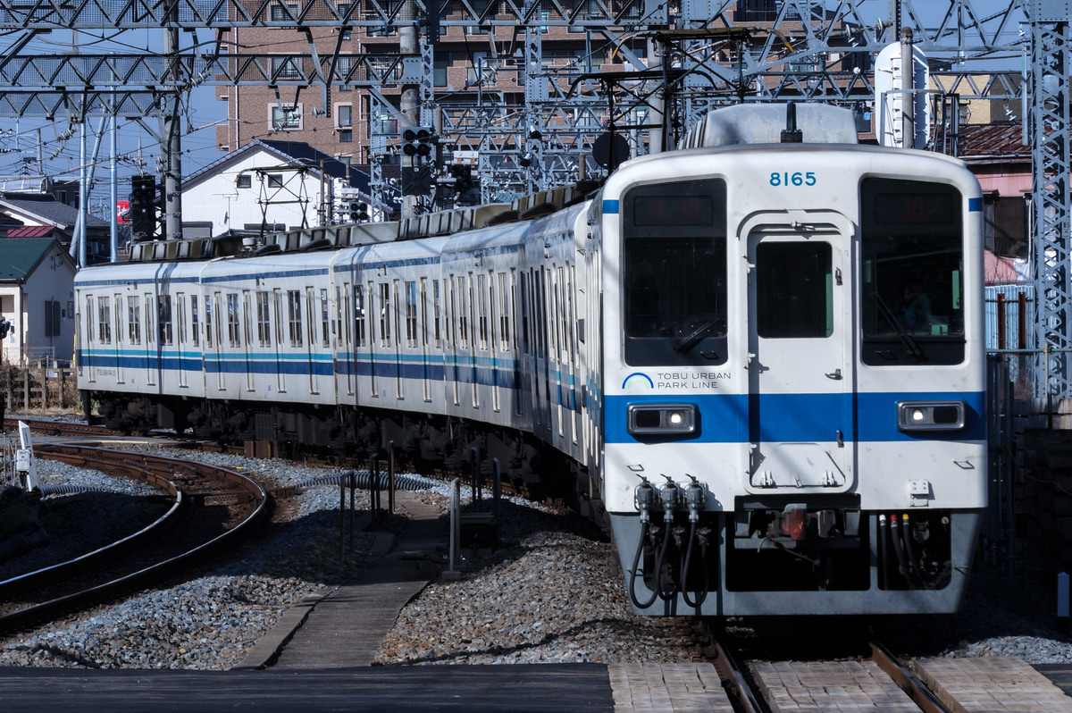 東武鉄道 南栗橋車両管区七光台支所 8000系 8165F