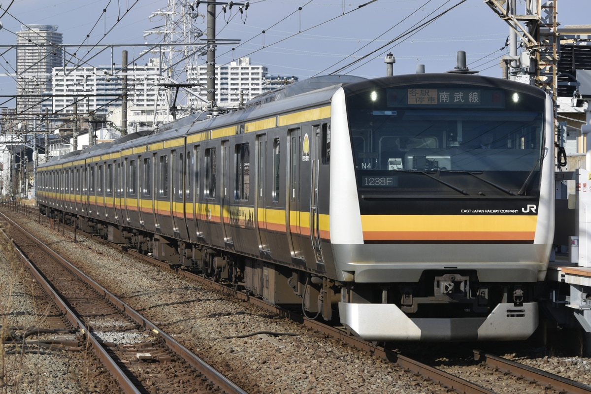JR東日本 鎌倉車両センター中原支所 E233系 ナハN4編成
