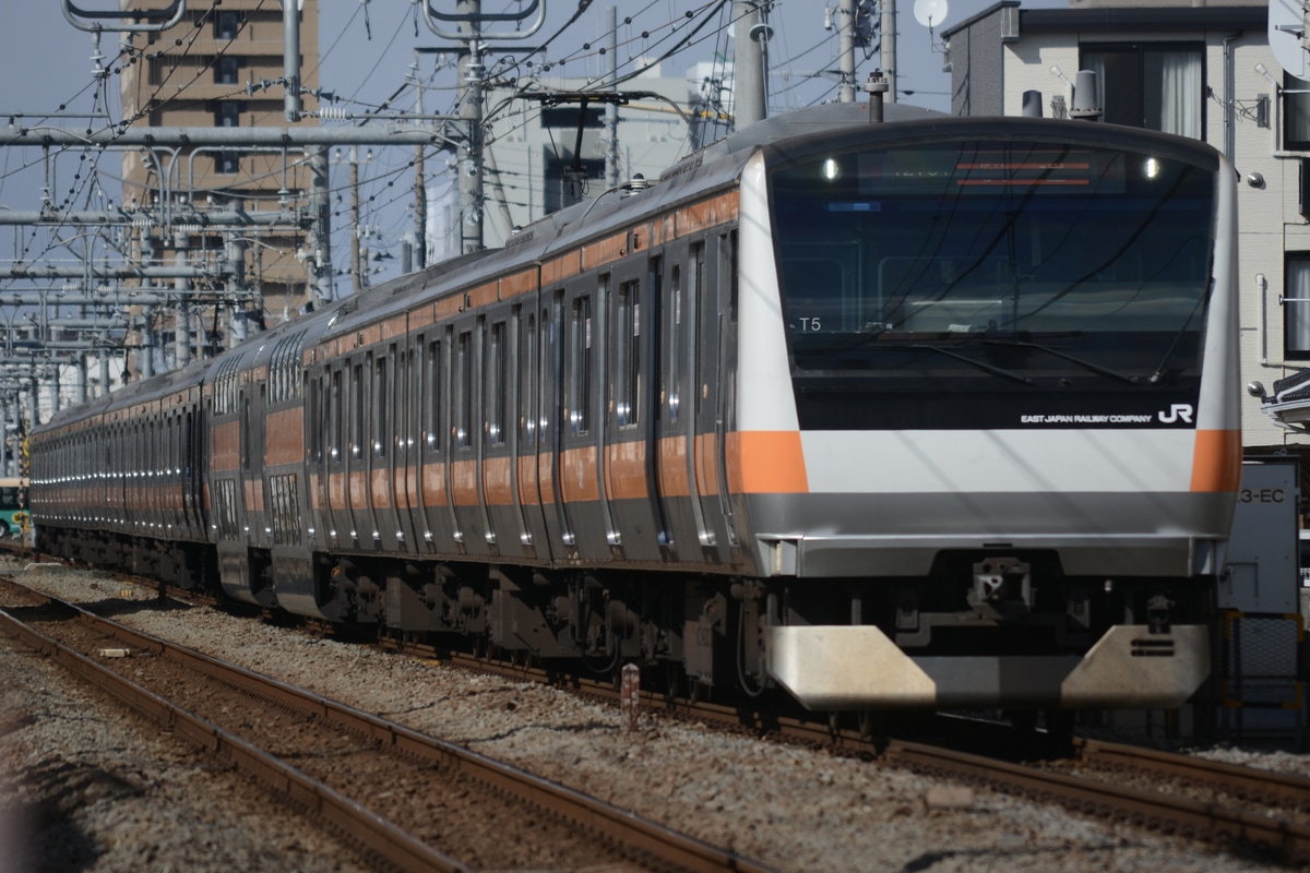 JR東日本 豊田車両センター本区 E233系 トタT5編成