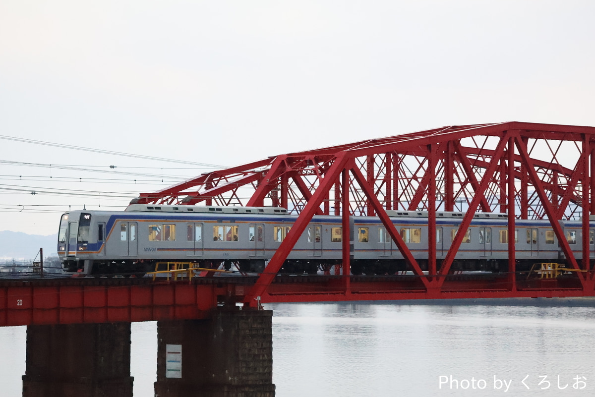 南海電気鉄道 住ノ江検車区 1000系 1001F