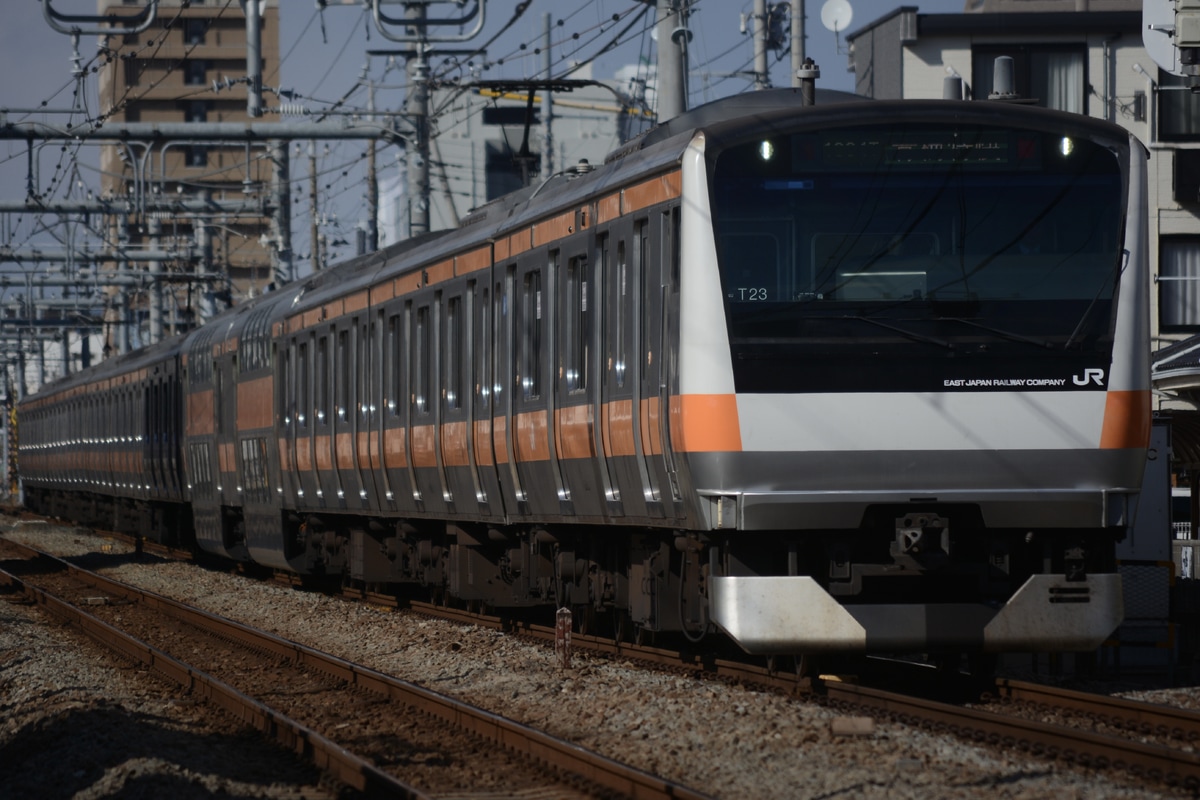 JR東日本 豊田車両センター本区 E233系 トタT23編成